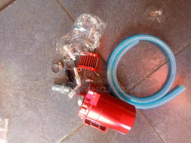Oil Catch Can With Air Cleaner/ Air Filter Universal - thumbnail 3