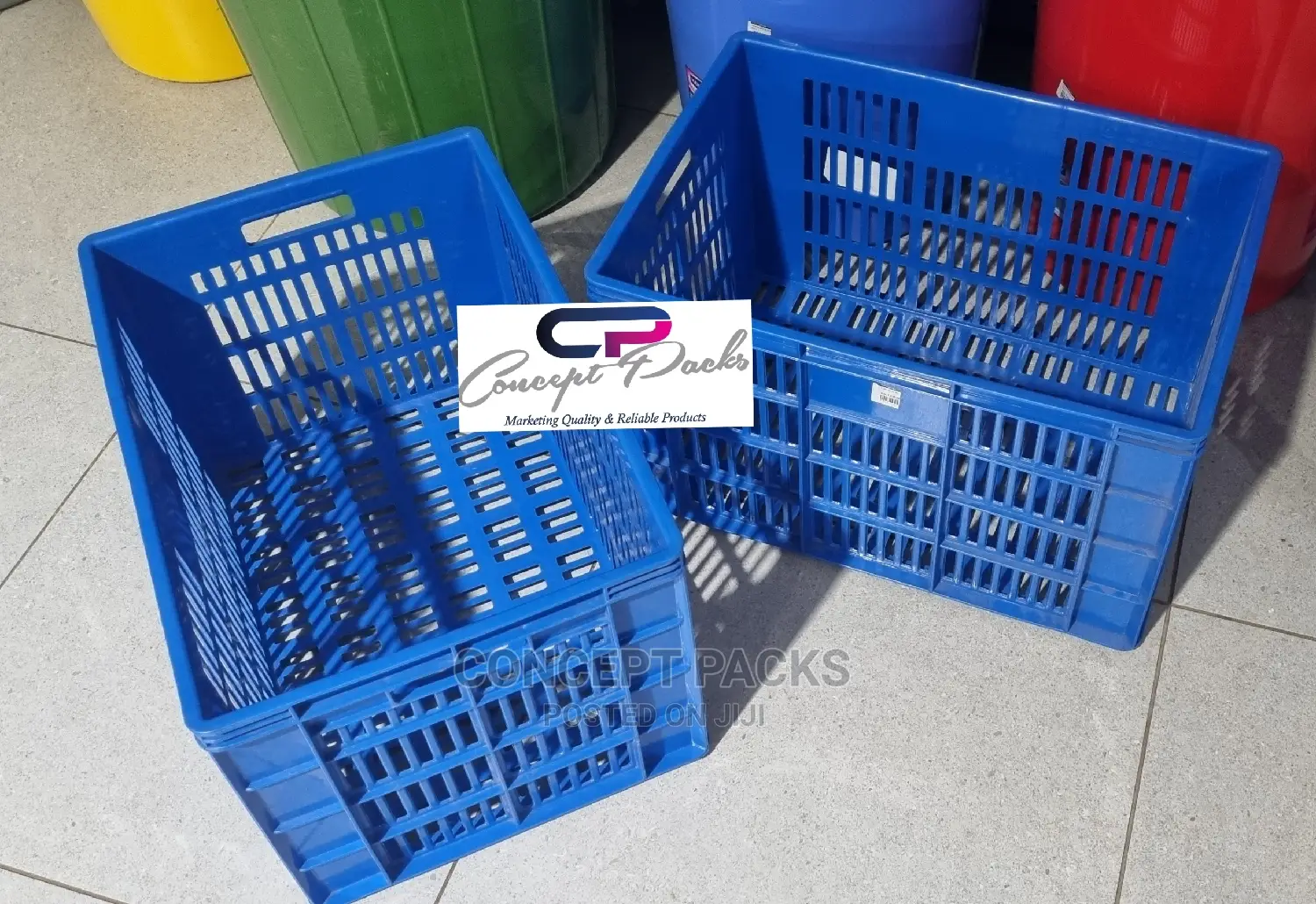 Extra Large Plastic Crates.