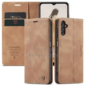 Samsung Galaxy A24 4G Flip PU Leather Wallet Case With 2 Ca