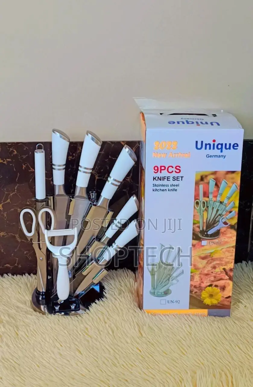9pcs Knife Set Available