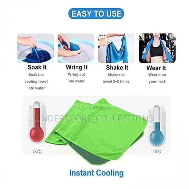 Absorbent N Instant Cool Gym,Hiking N Climbing Sports Towel