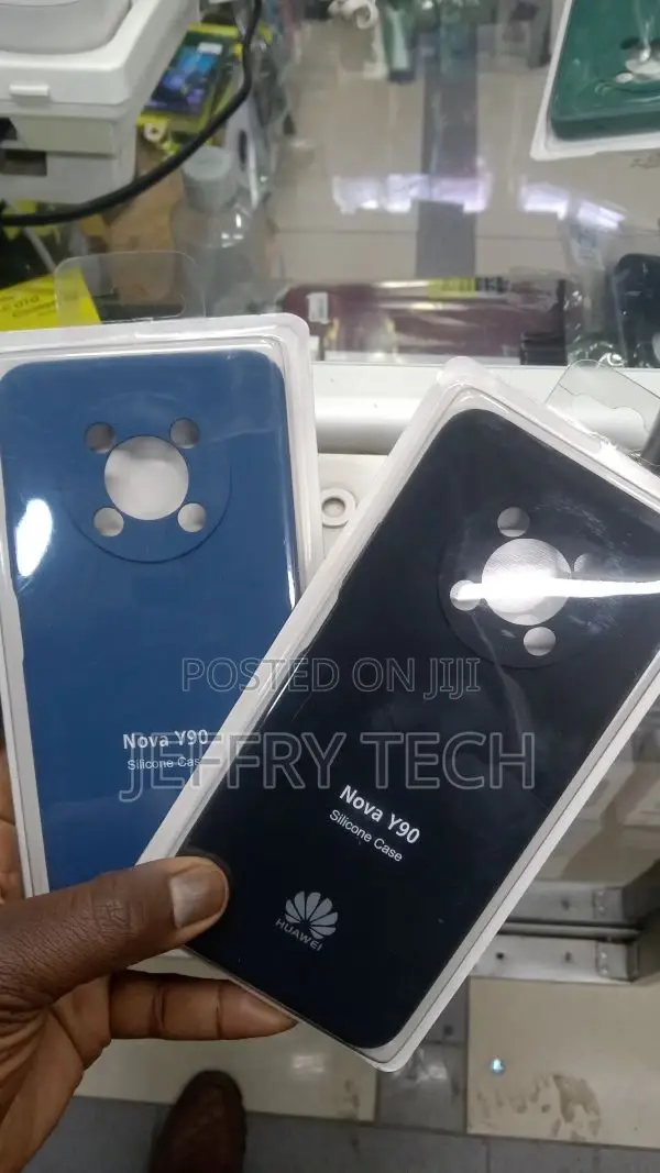 Huawei Nova Y90 Capas Bumper Shockproof TPU Silicone Soft Fo