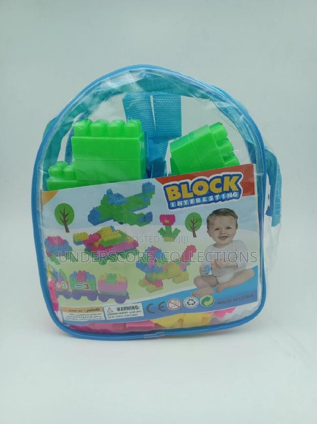 Kids Playing Small Blocks - main view