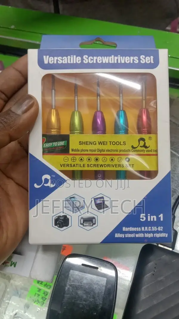 5 in 1 Screwdriver Set Precision Bits Multi-Function Repair