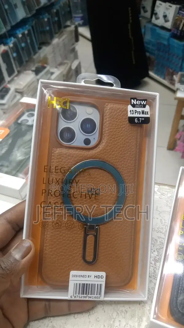 Magsafe Leather Phone Case- For New Apple iPhone 13 Pro Max