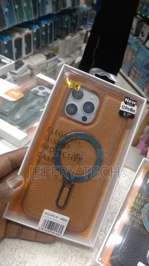 Magsafe Leather Phone Case- For New Apple iPhone 13 Pro Max