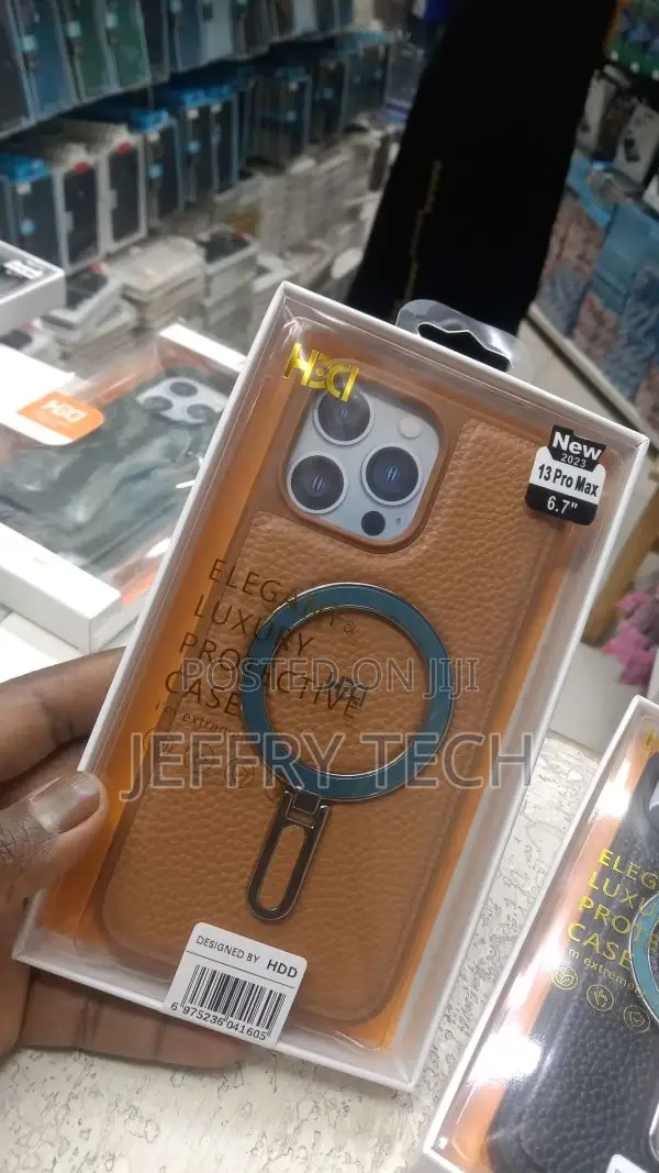 Magsafe Leather Phone Case- For New Apple iPhone 13 Pro Max
