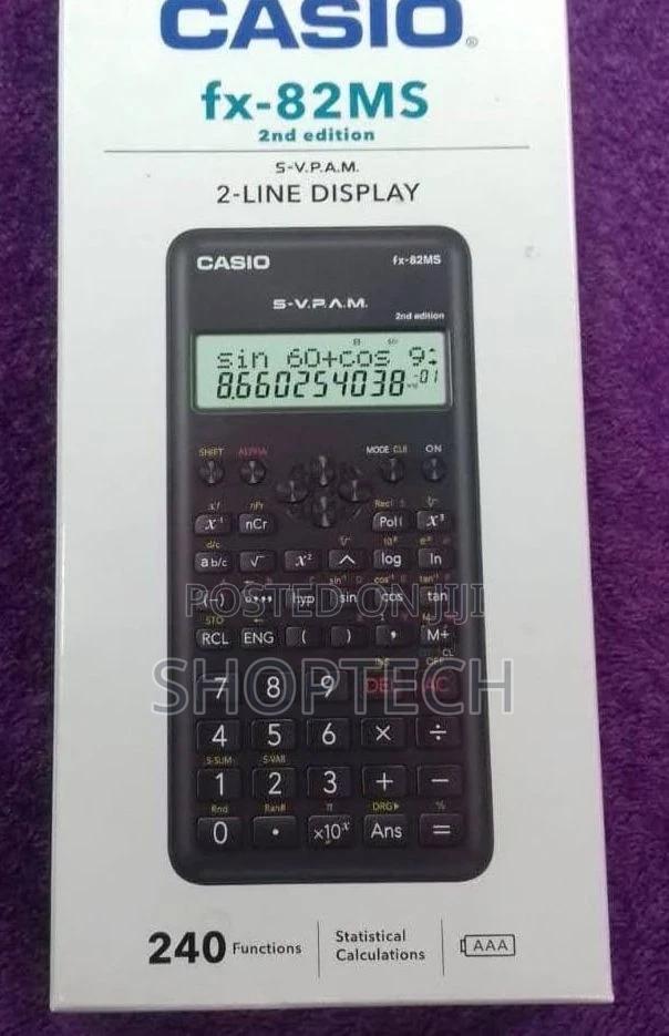 *Casio Calculator 82ms No.2 - main view