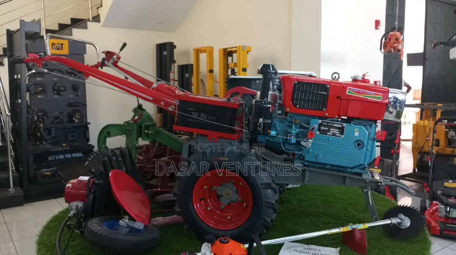 Walking Tractor 16hp Diesel