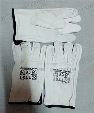 Goatskin Leather Yardwork Gloves - main view