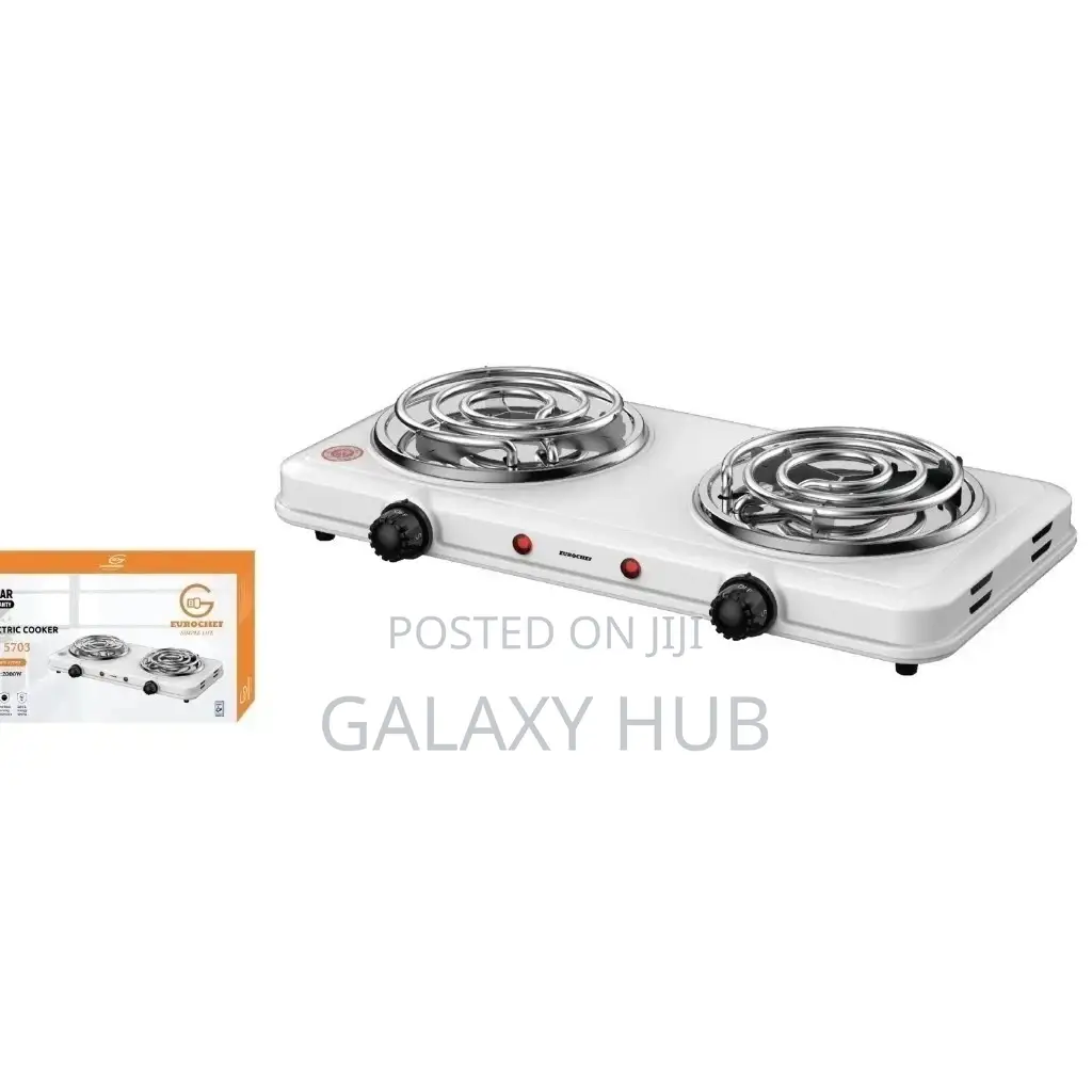 Double Spiral Coil Electric Plate Cooker
