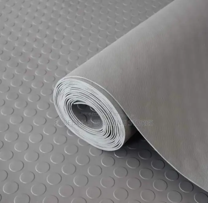 Antiskid Coin Mat/Round Stunded Rubber Mat-1.2*10mtrs