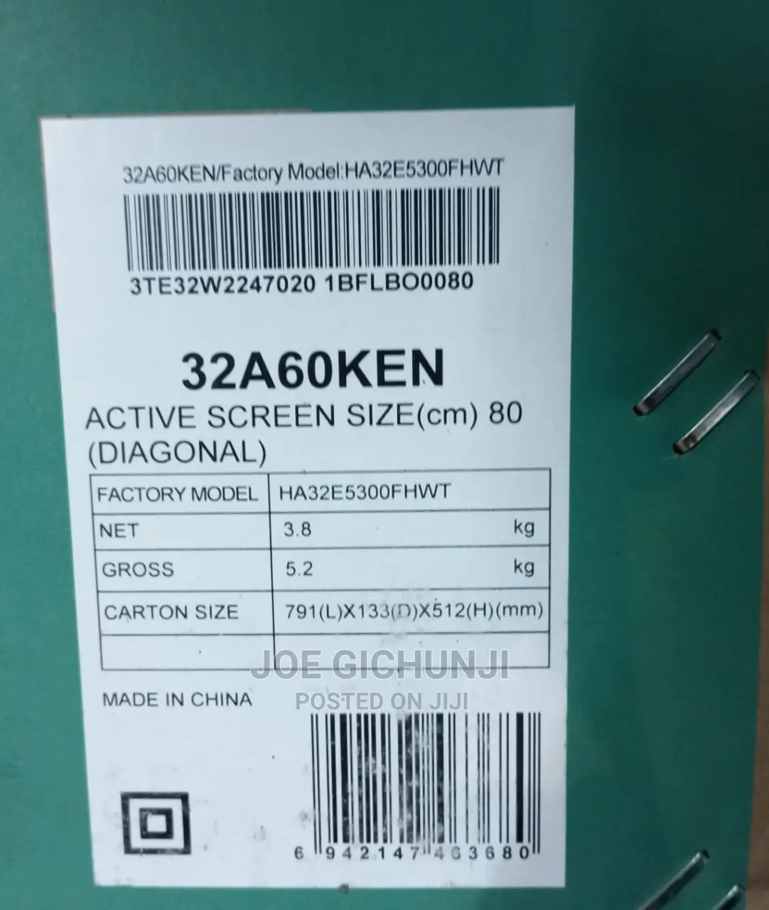 Hisense 32" Smart Tv