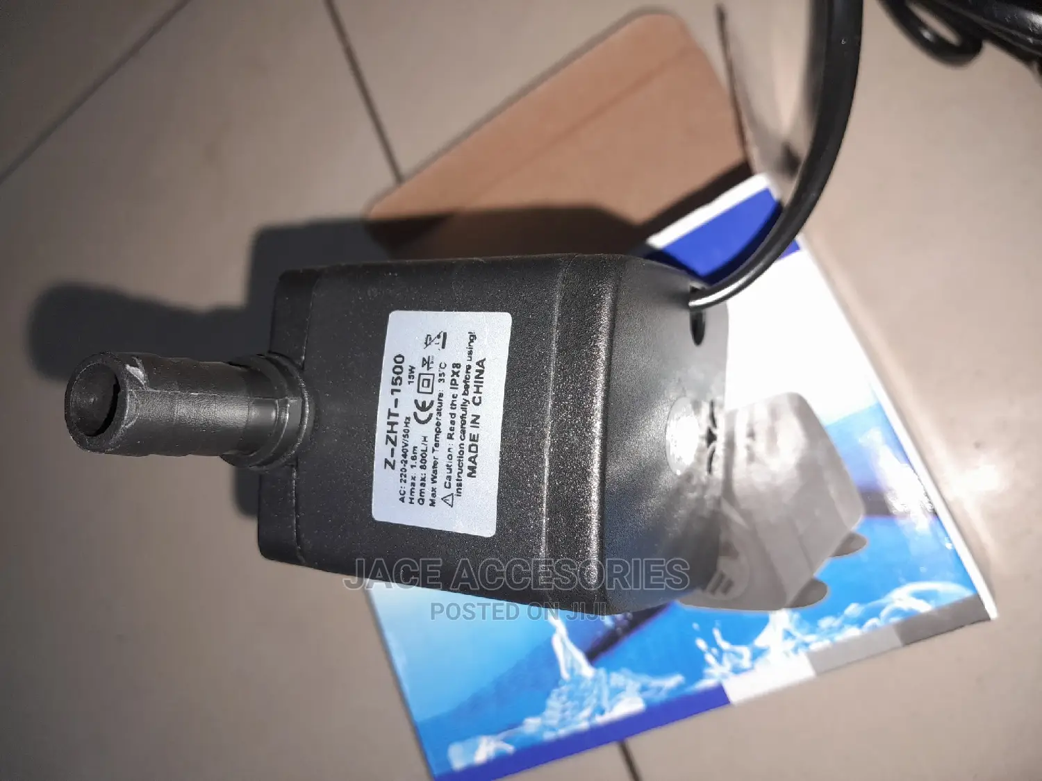 New 15w Submersible Fountain Pump