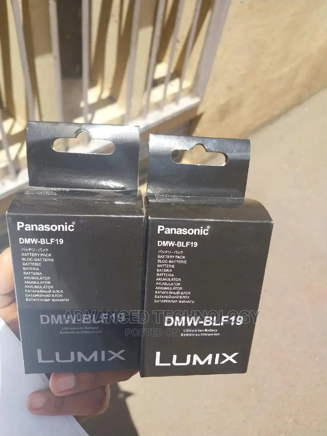 Panasonic DMW-BLF19 Battery for Gh4,GH5,GH3 Camera