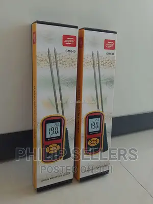 Test Moisture Content of the Grain. Measure Temperature