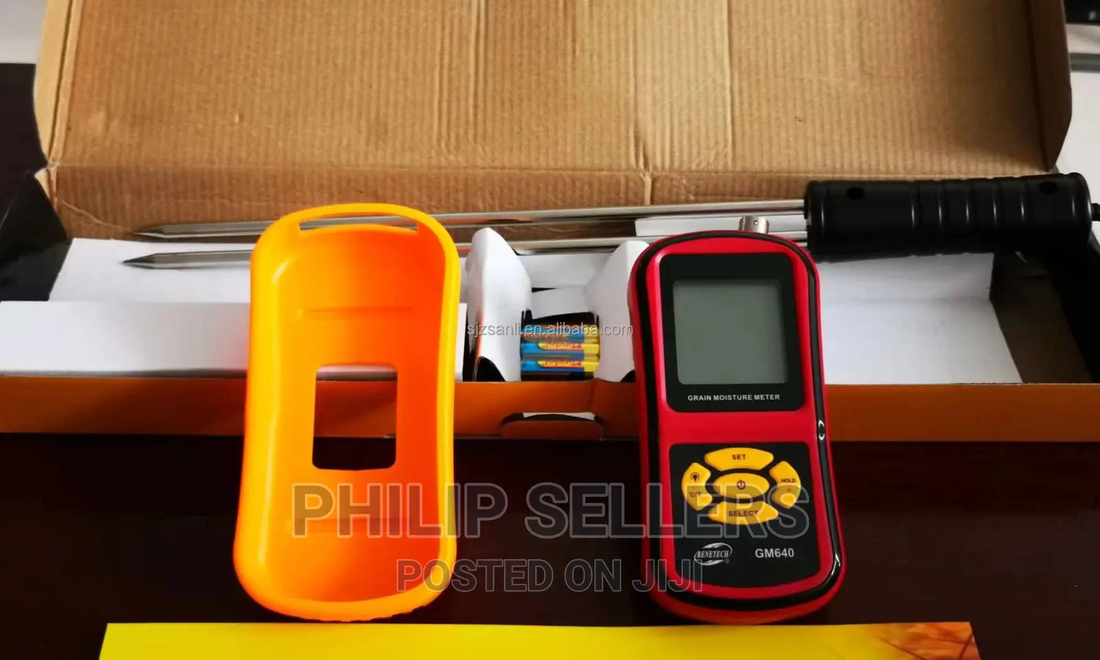 Test Moisture Content of the Grain. Measure Temperature