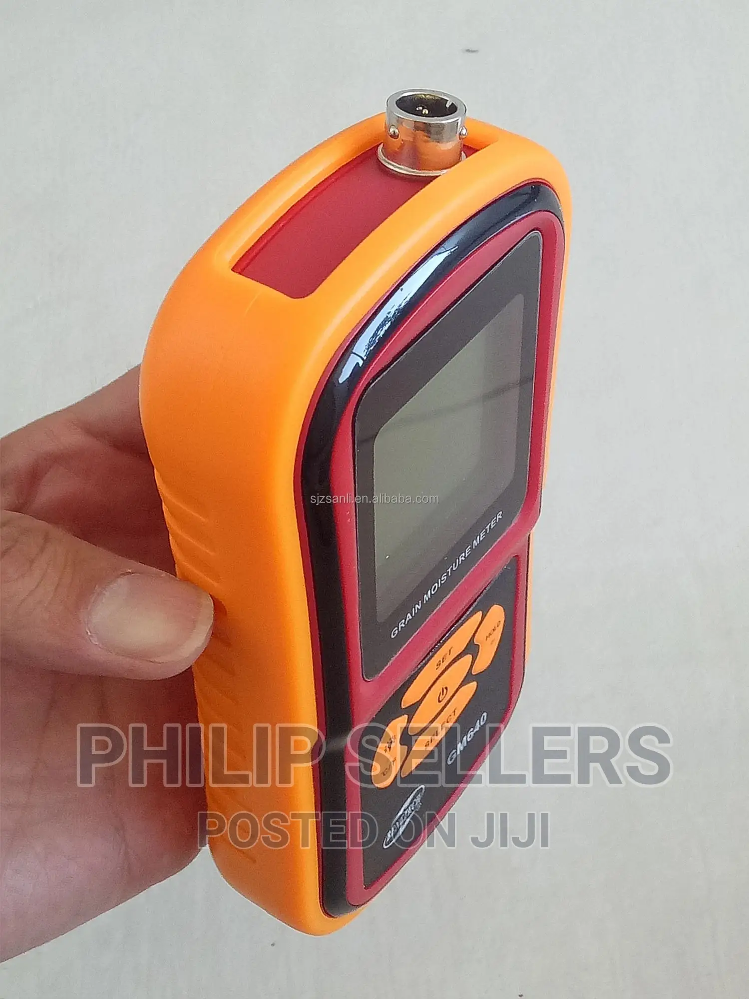 Test Moisture Content of the Grain. Measure Temperature
