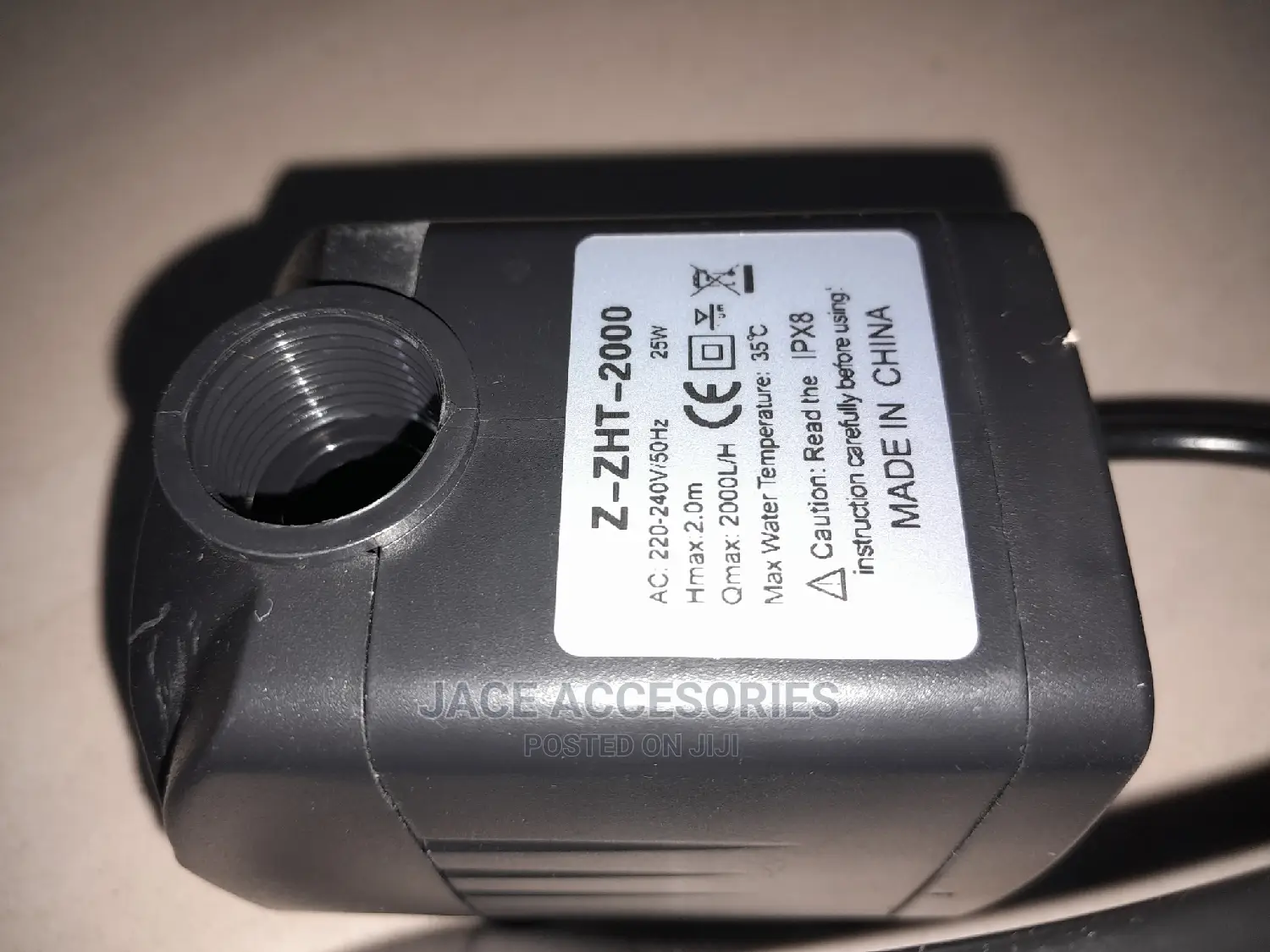 New 25w Fountain Pump (Submersible)