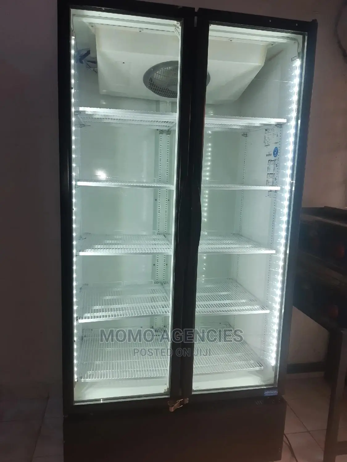 Double Door Display Fridge
