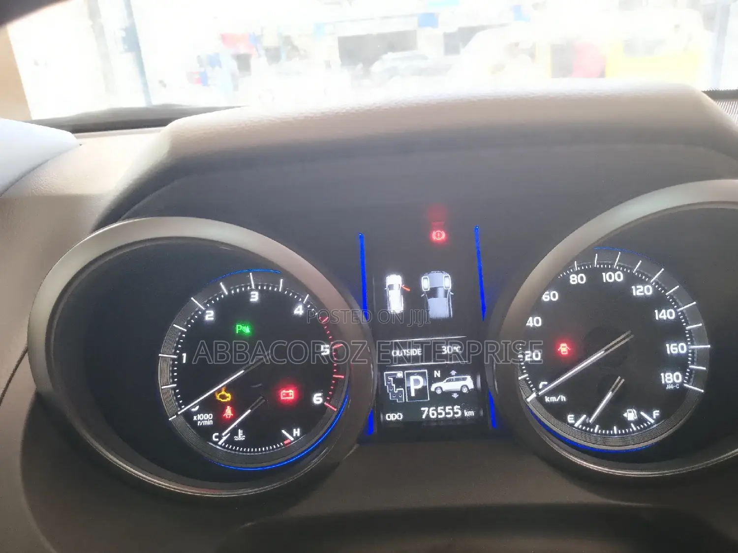 Toyota Land Cruiser Prado 2017 Red