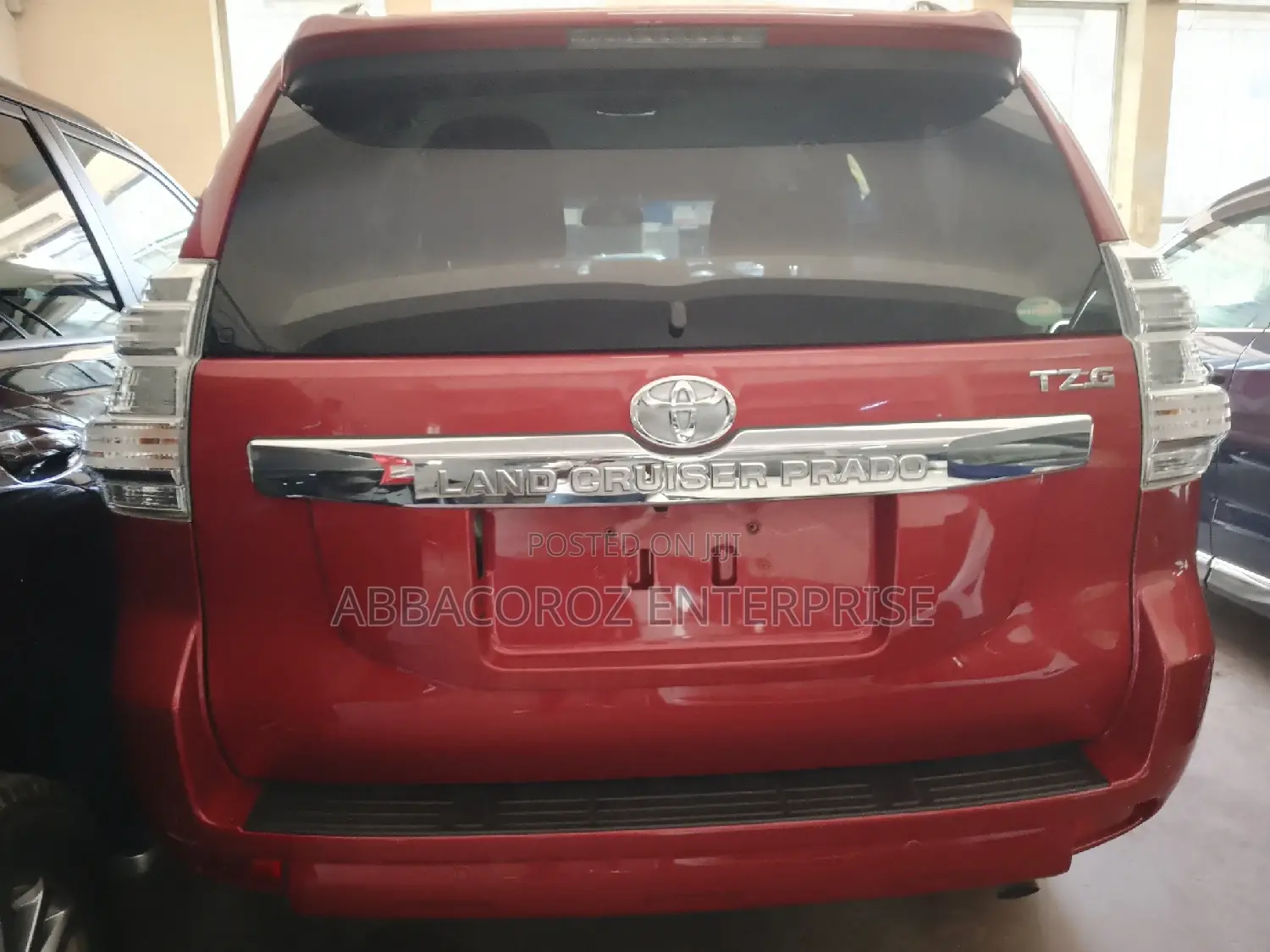 Toyota Land Cruiser Prado 2017 Red