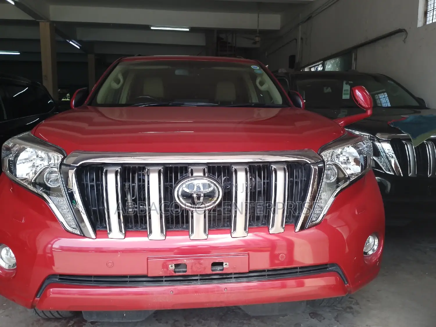 Toyota Land Cruiser Prado 2017 Red