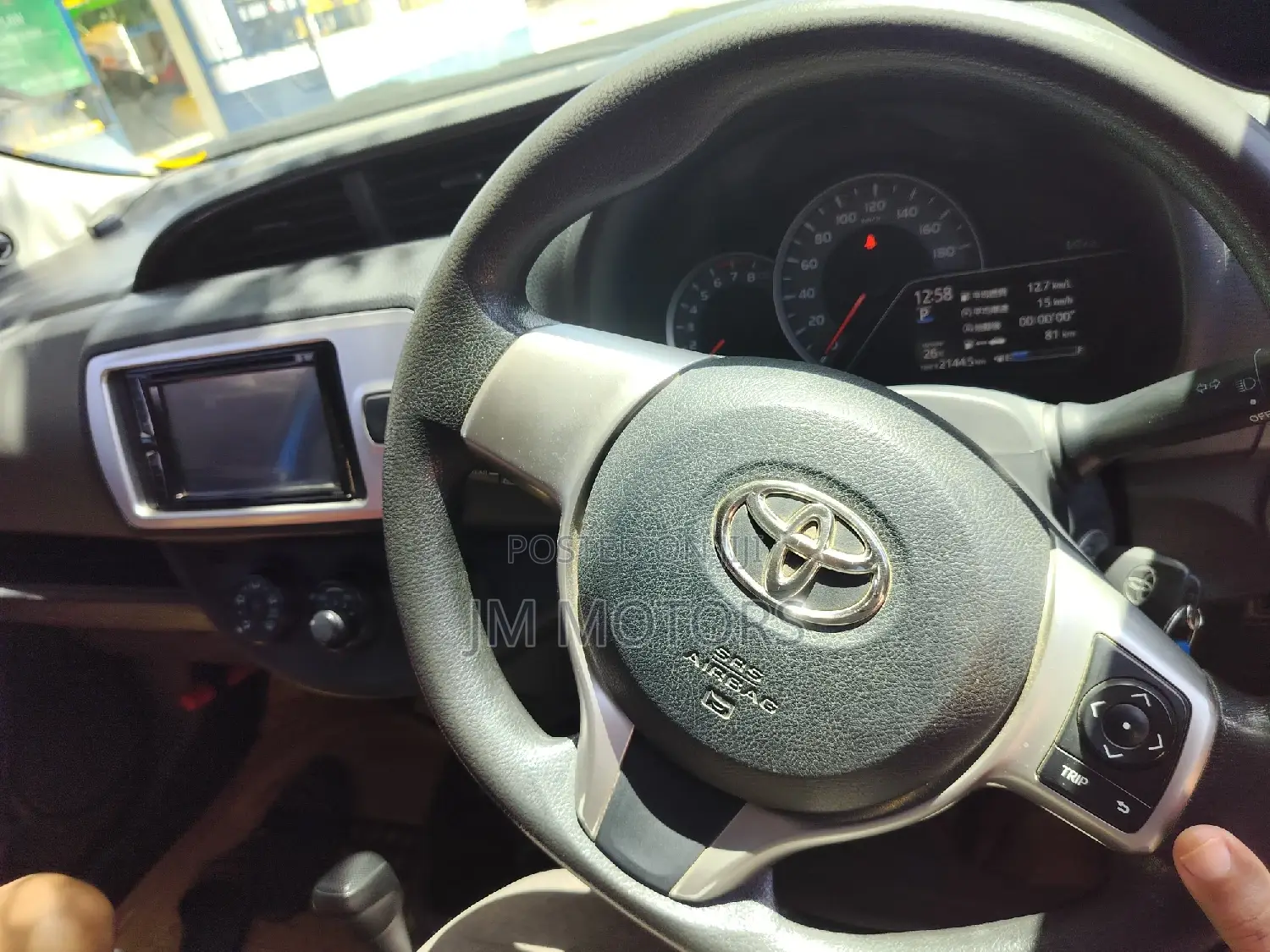 Toyota Vitz 2015 Blue
