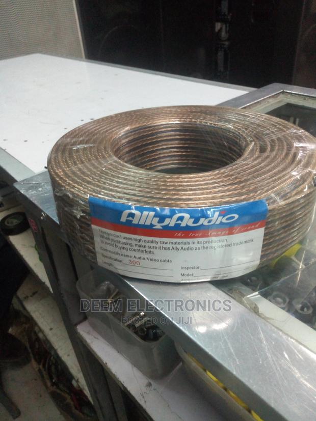 Oxygen Free Speaker Cable, Ally Audio (Gauge 300)