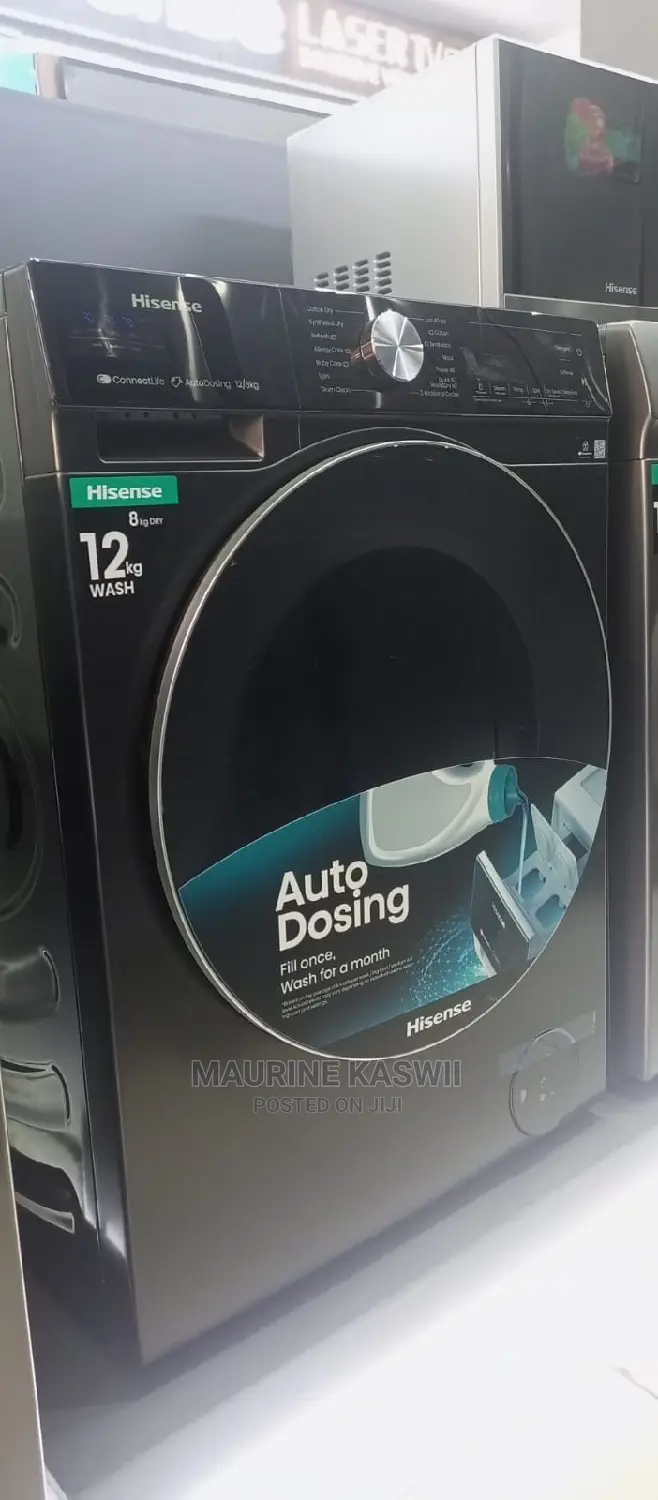 Hisense Washing Machine 12kg Dryer 8kg