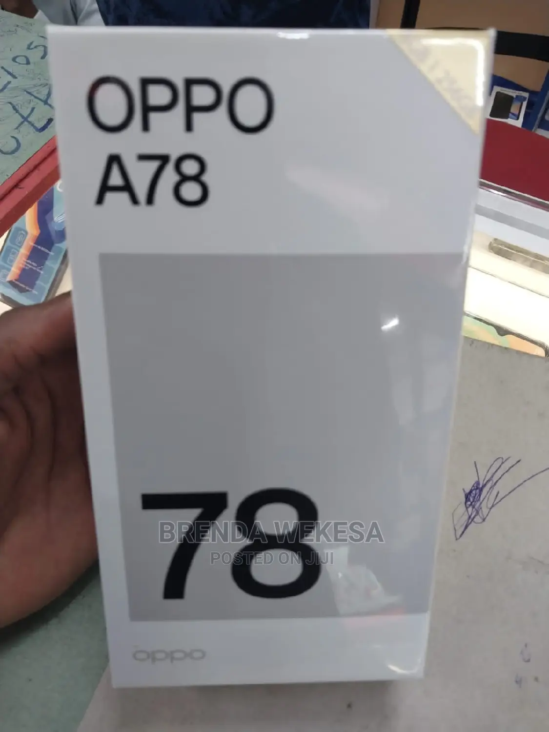 New Oppo A78 128 GB Black