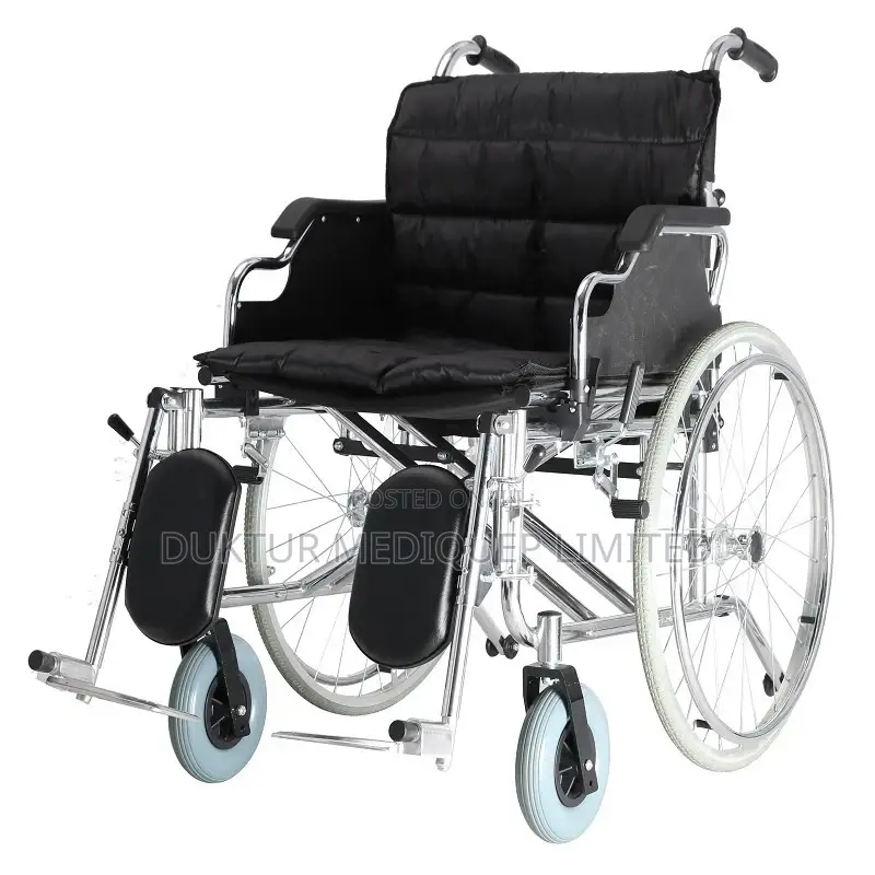 Heavy-duty Extra Wide Wheelchair, 56cm Seat Width, 100kg