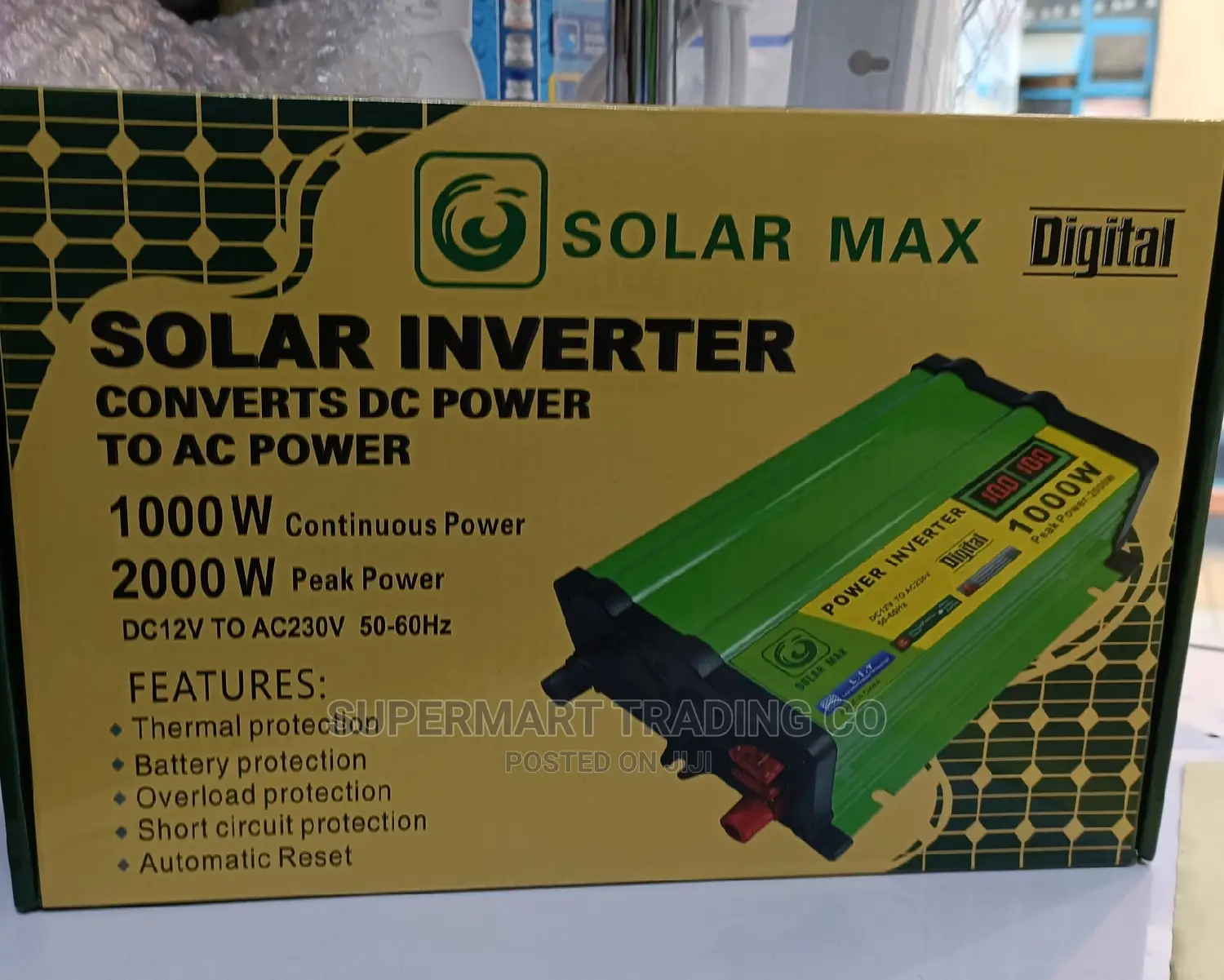 Inverter 1000wts Solarmax