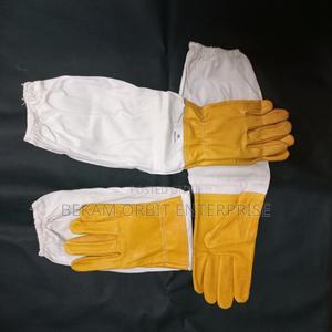 Beekeeping Waterproof Sheep Skin Gloves - main view