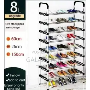 8layer Executive Shoe Rack