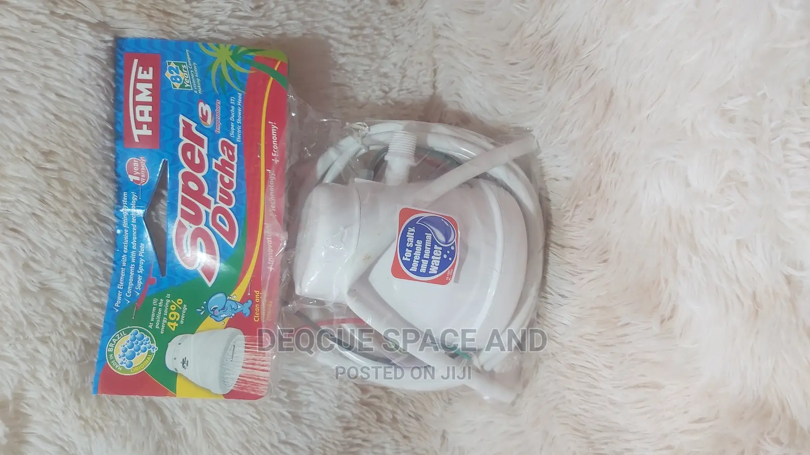 White Fame Superducha 4T Showerheads in Nairobi Central Plumbing