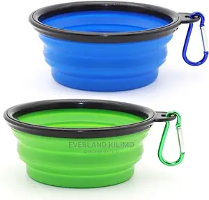 Foldable Pet Silicon Bowl