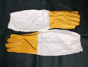 High Quality Bee Keepers Sheep Skin Gloves - main view