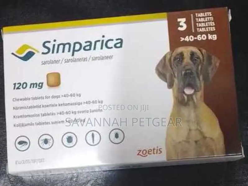 Simparica Chewable Tablet for Dogs - 120mg (1 Tablet)