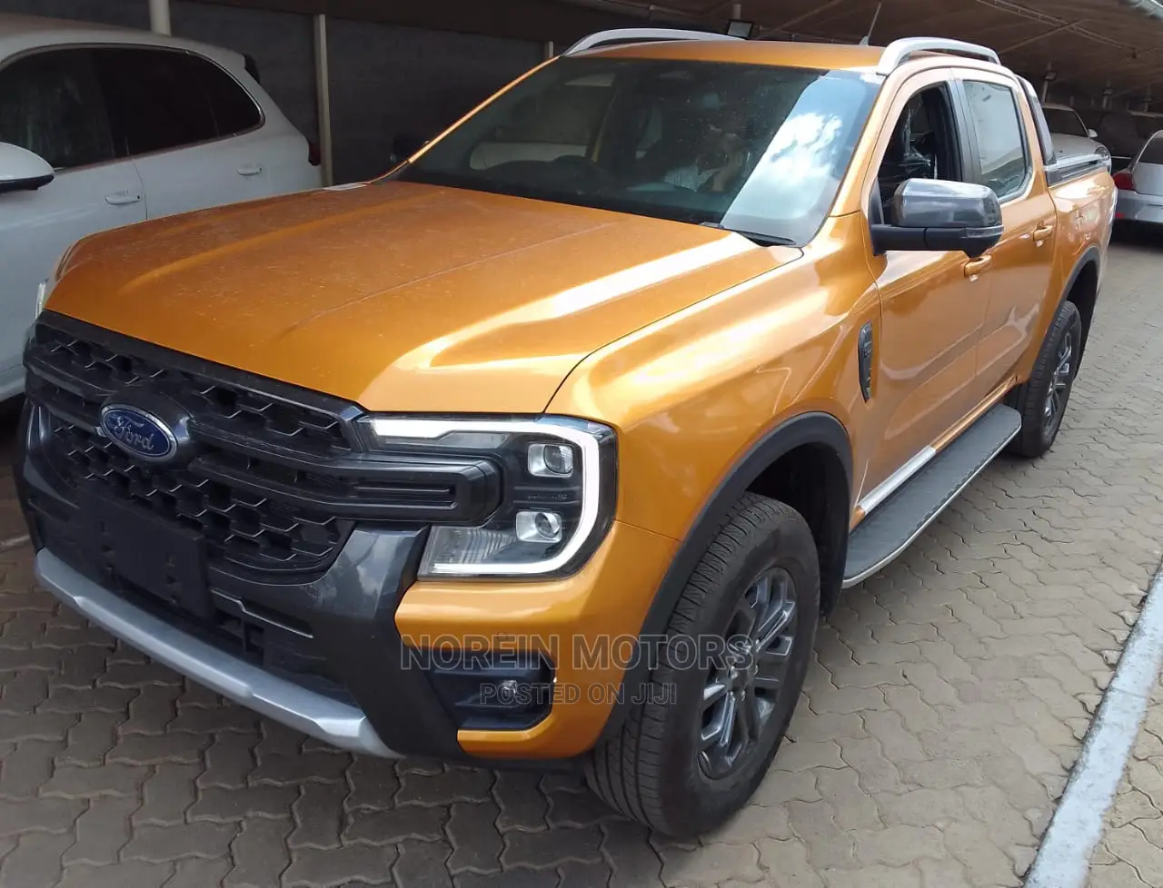 New Ford Ranger 2023 Orange