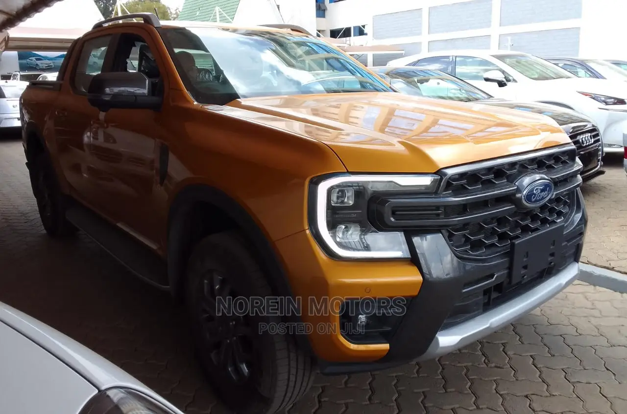 New Ford Ranger 2023 Orange