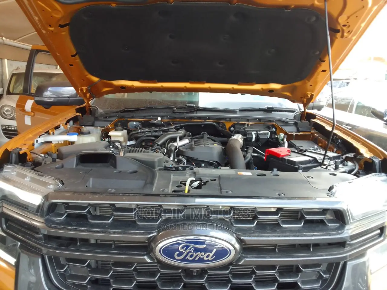 New Ford Ranger 2023 Orange