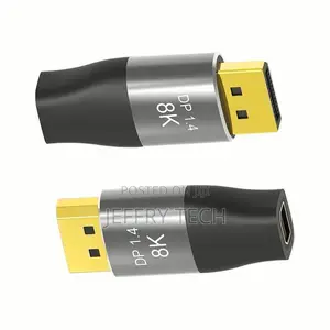 DP 1.4 Mini DP Female to DP Male Adapter at 60hz Mini Displa