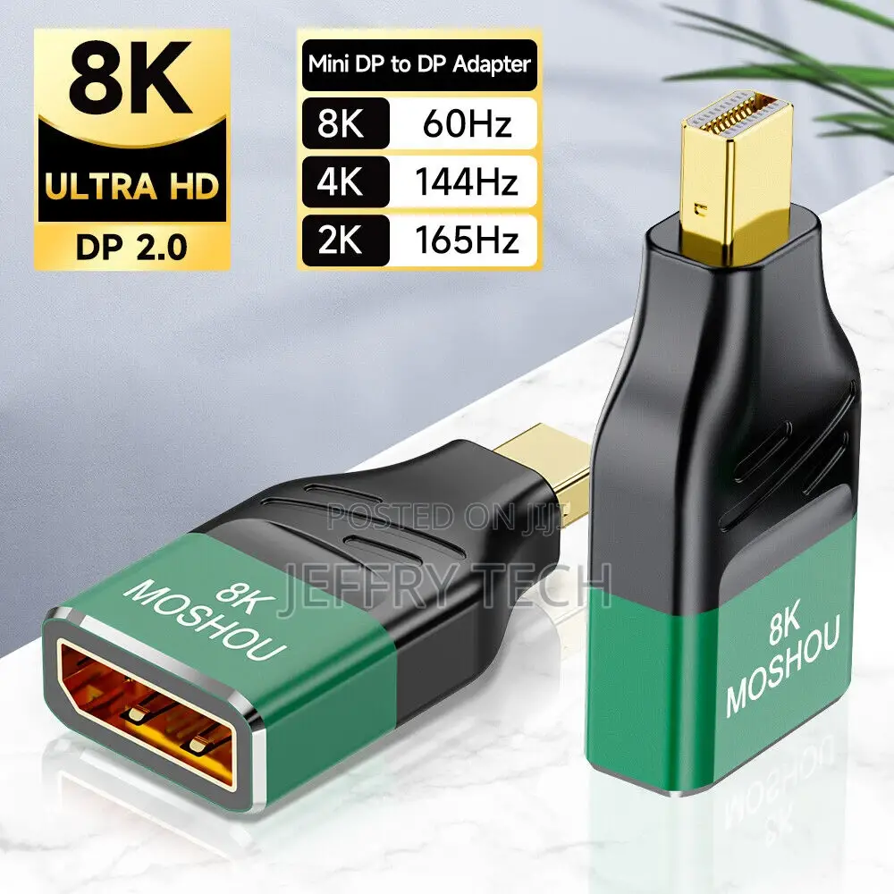Displayport 2.0 Mini DP to DP Adapter Male to Female Extende