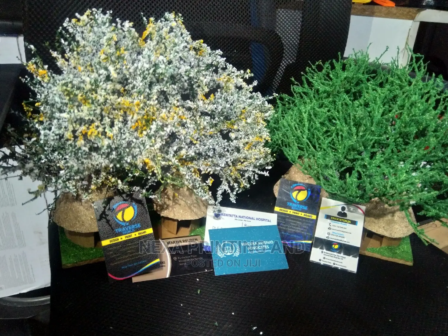 Assorted Laminated Business Cards