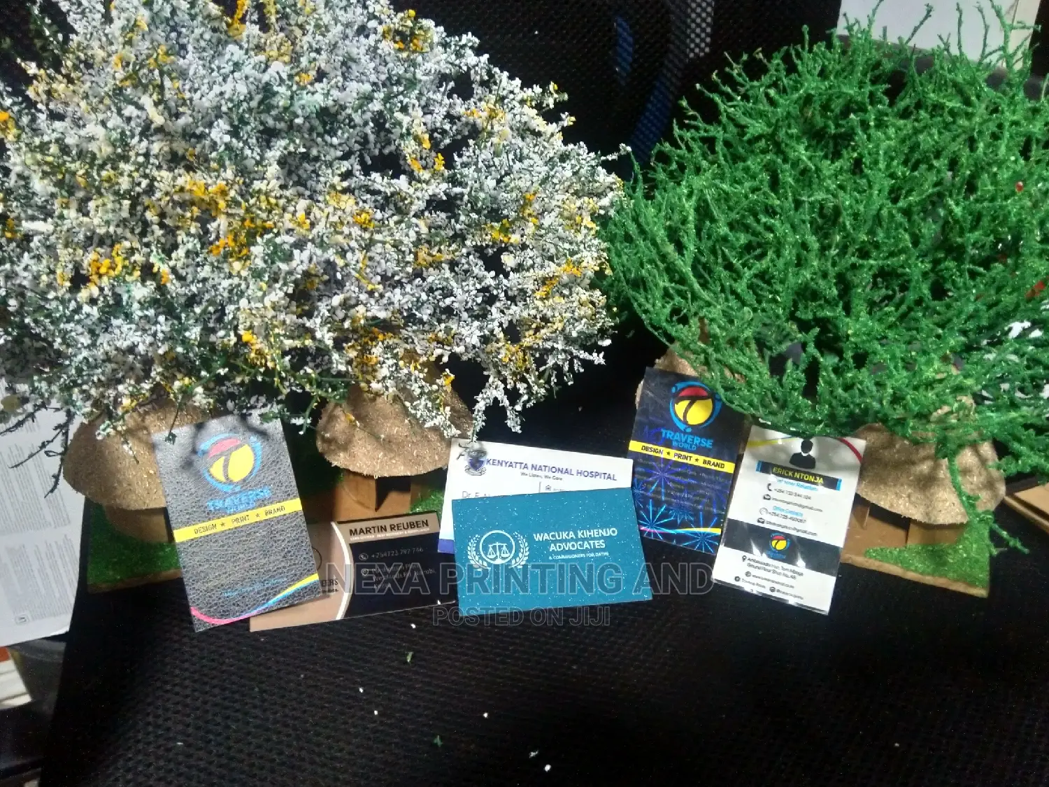 Assorted Laminated Business Cards