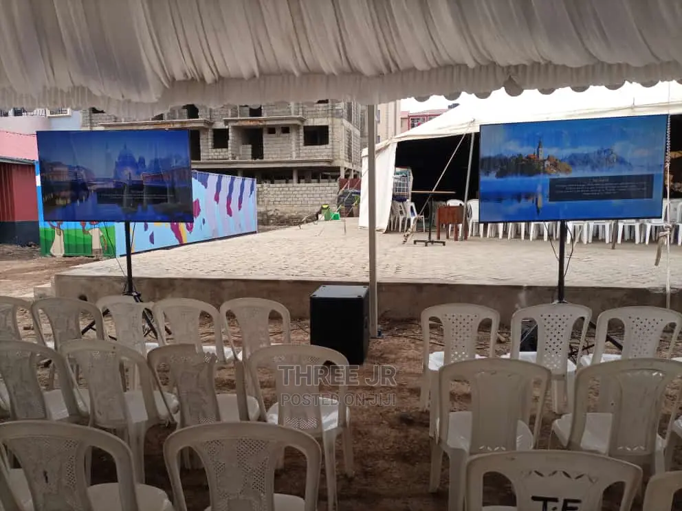 65 Inch Tv Screens Hire Set Up