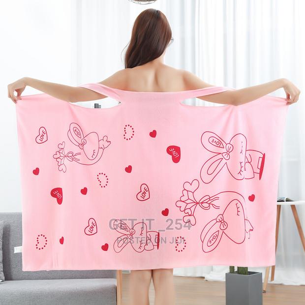 Bathrobe /Wearable Towel Microfiber Soft Towel - main view