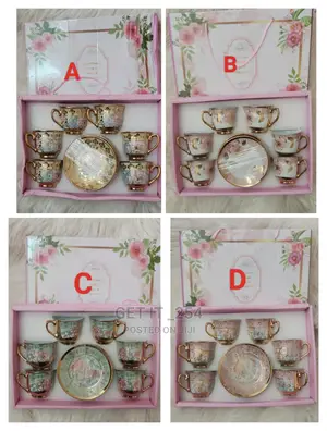 12pc European Ceramic Cup.Set