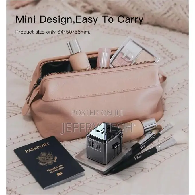 Yesido Universal Travel Adapter 8A Fuse All-in-One Travel Ch